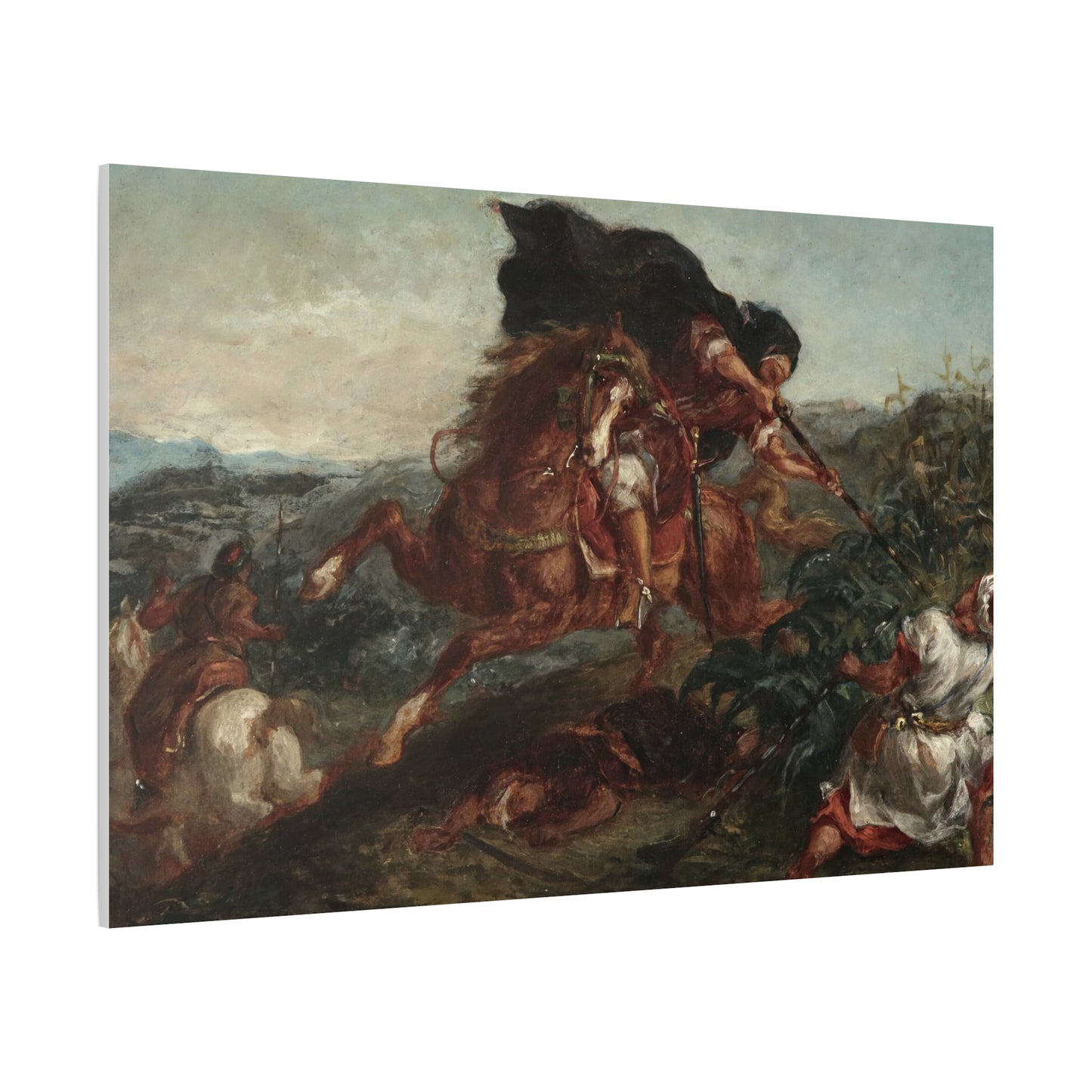 Le Combat | Eugène Delacroix