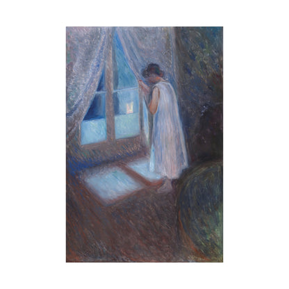 The Girl by the Window (1893) | Edvard Munch