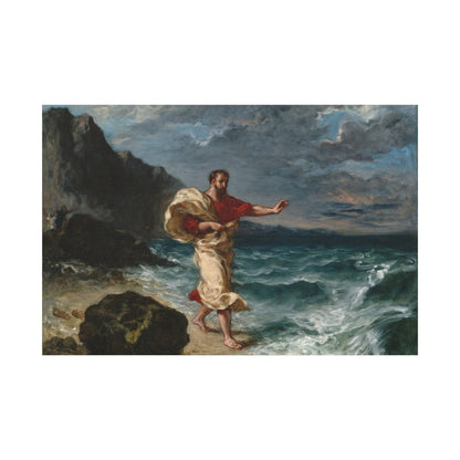 Demosthenes on the Seashore (1859) | Eugène Delacroix