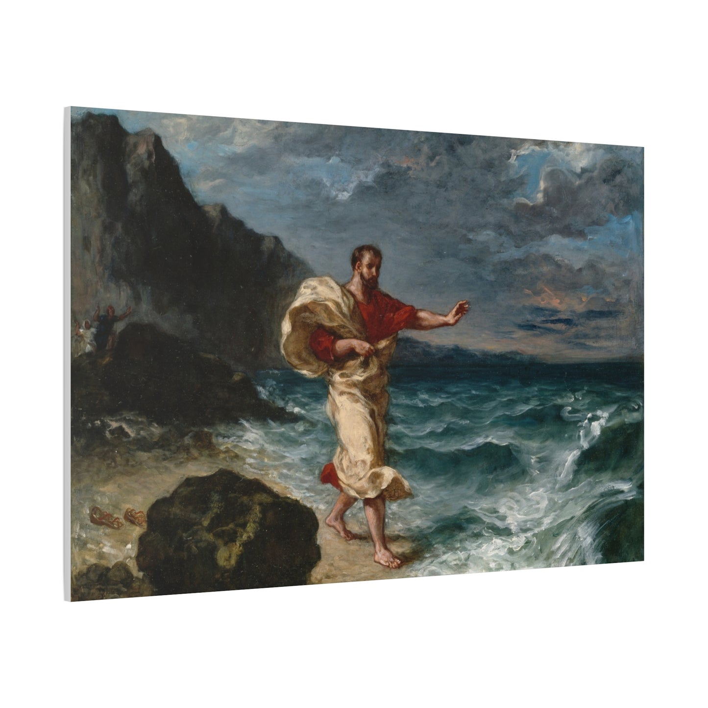 Demosthenes on the Seashore (1859) | Eugène Delacroix