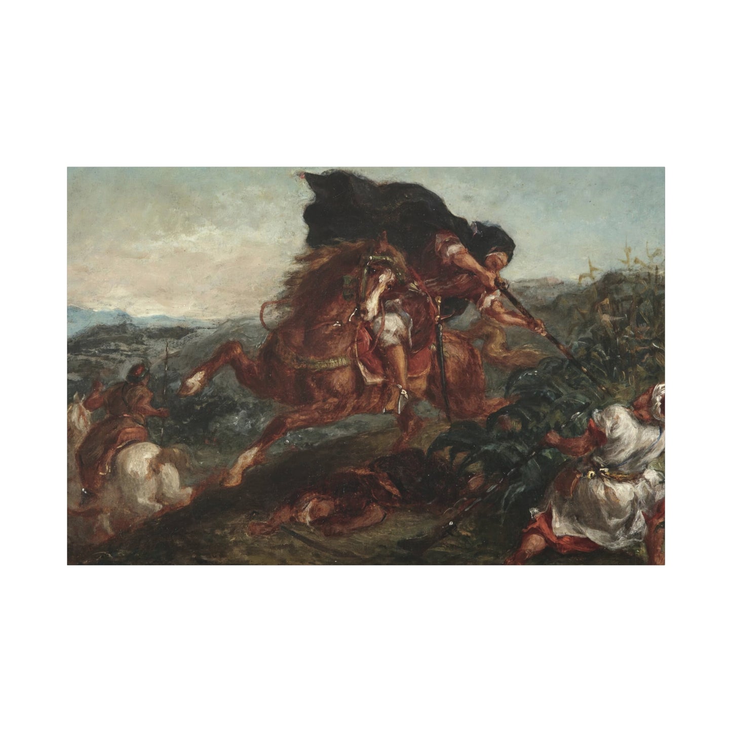 Le Combat | Eugène Delacroix