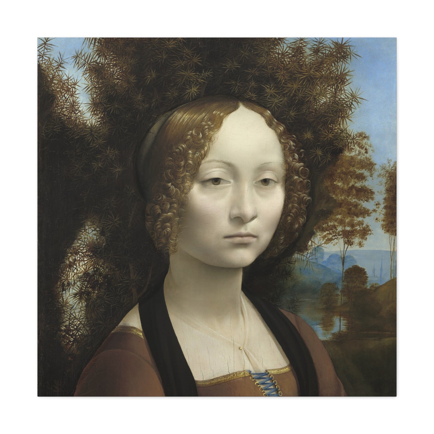 Ginevra de' Benci | Leonardo da Vinci