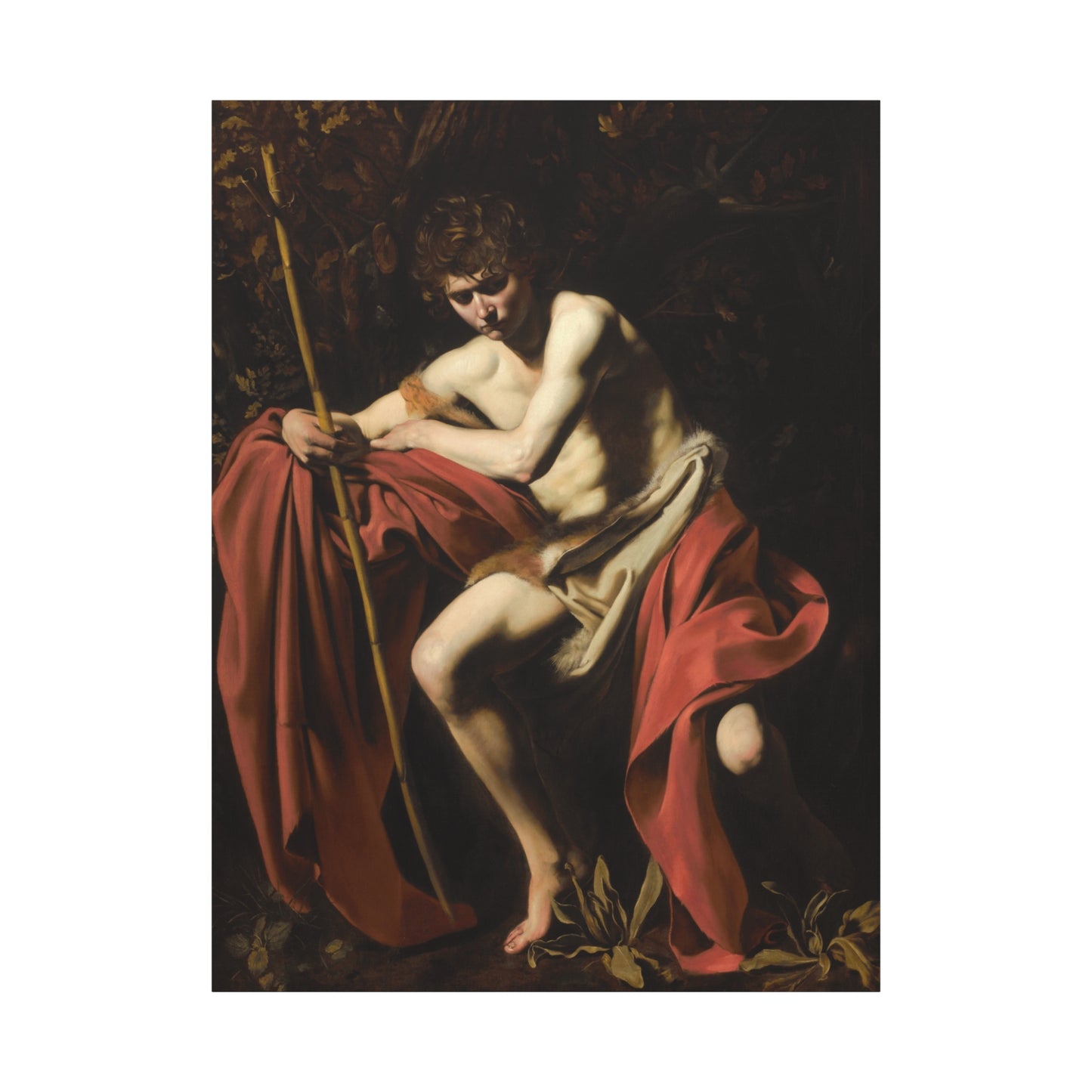 Saint John The Baptist In The Wilderness | Michelangelo Merisi da Caravaggio